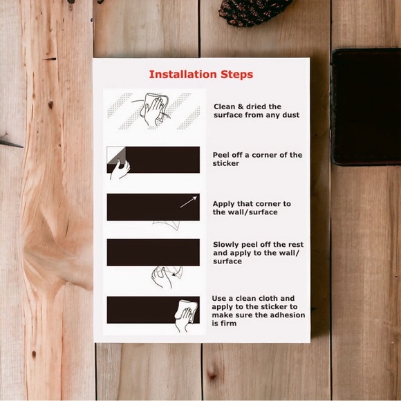 Removable Chalkboard Wall Self-Adhesive * DIY * Projects NEW KIT - Picture 5 of 7